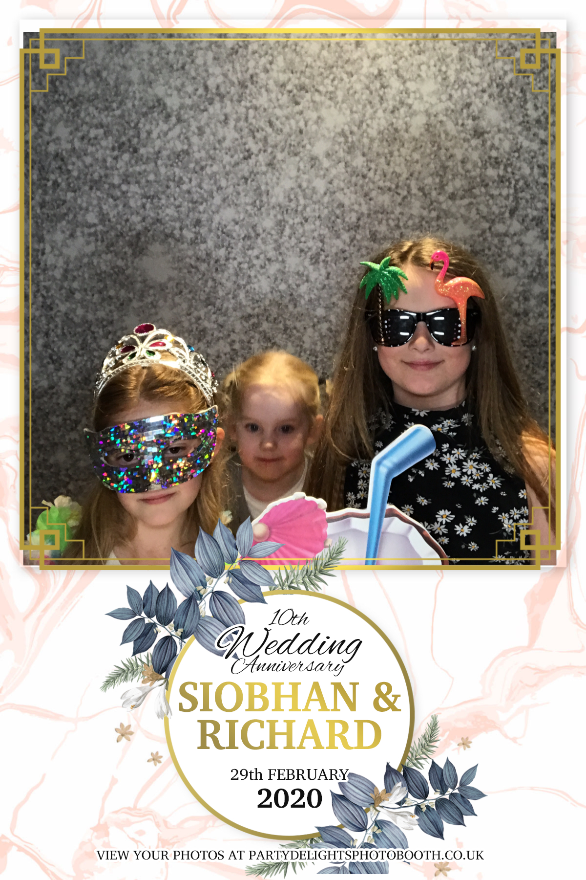 Siobhan and Richards Vow renewal  | View more photos from the event at gallery.partydelightsphotobooth.co.uk/u/PartyDelightsPhotoBooth/Siobhan-and-Richards-Vow-renewal
